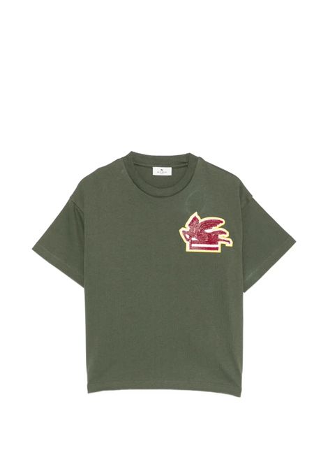 T-shirt con applicazione ETRO KIDS | GZ8P51 Z367270J